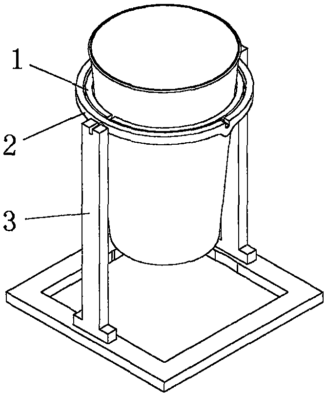 Self-balance cup support for preventing cup from tilting and manufacturing method of cup support