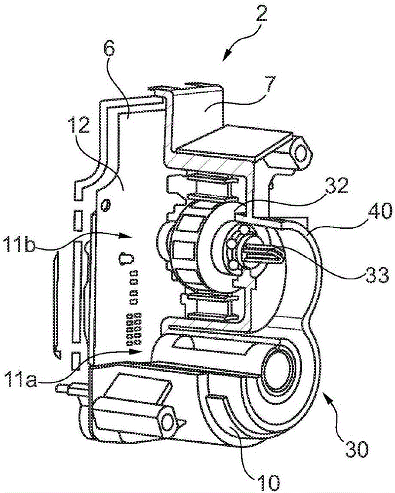 Actuator, in particular a shiftable-transmission actuator, having axially positioned and fixed components