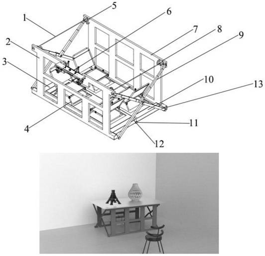 Friction damping-type household high-rise building slow descending escape device