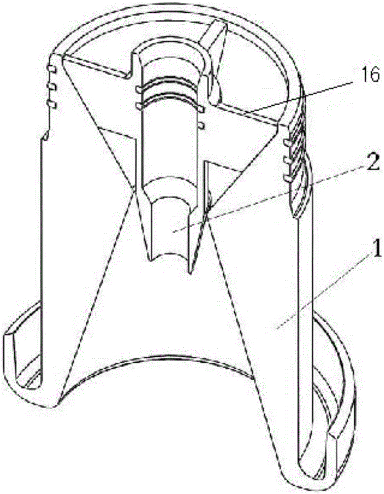 A powder spraying top gun for rh vacuum refining