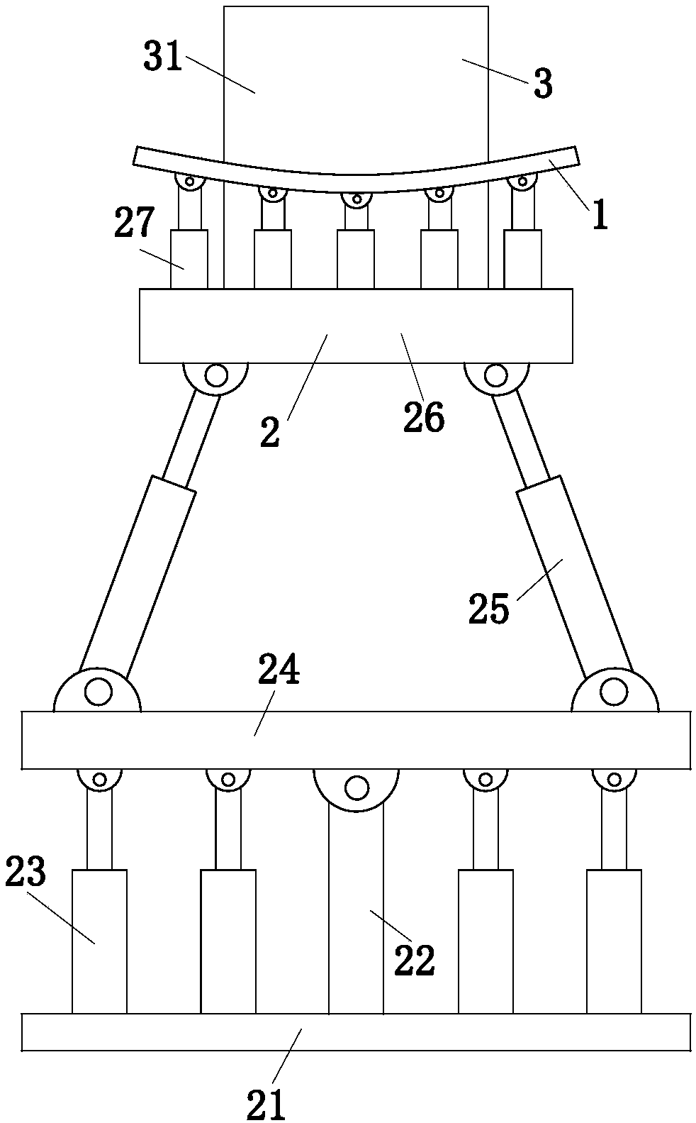 Rehabilitation therapy apparatus for tibial and fibular fracture patients and circuit control system of rehabilitation therapy apparatus