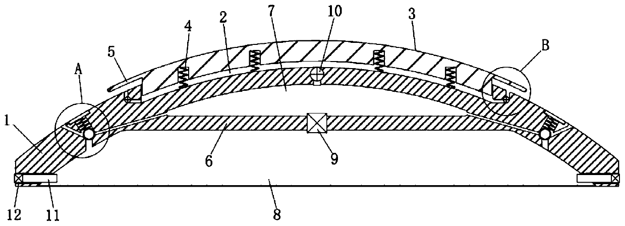 Deceleration strip for sponge city