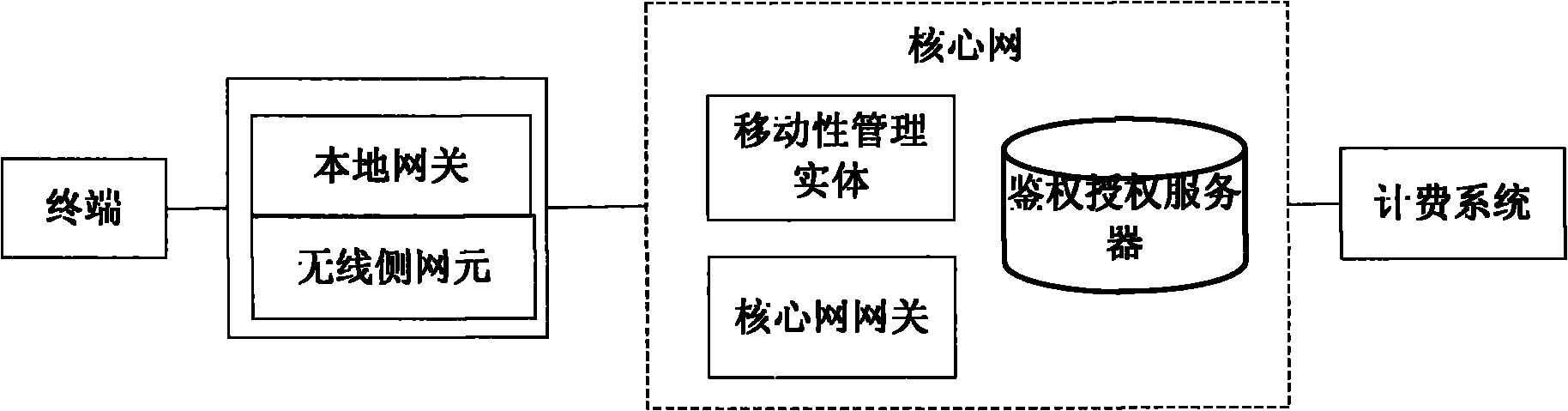 Methods and system for acquiring charging information of local internet protocol (IP) access