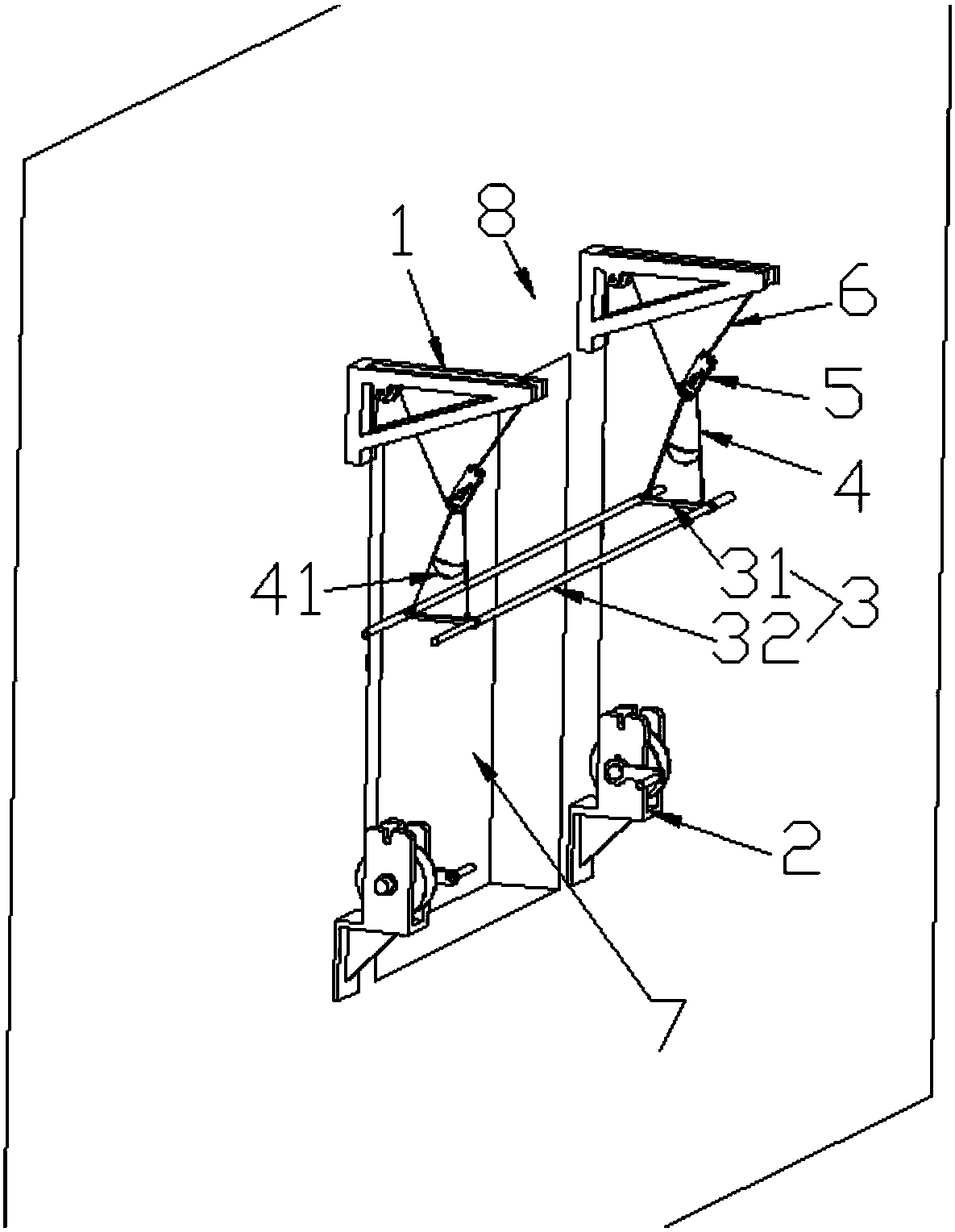 Clothes hanger with escaping function