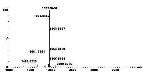 Sequential separation and mass spectrum identification method of multi-site phosphorylation peptide