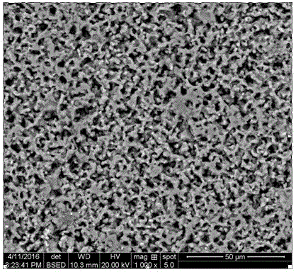 Method for preparing porous silicon carbide ceramic by discharging plasma sintering method