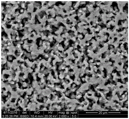 Method for preparing porous silicon carbide ceramic by discharging plasma sintering method