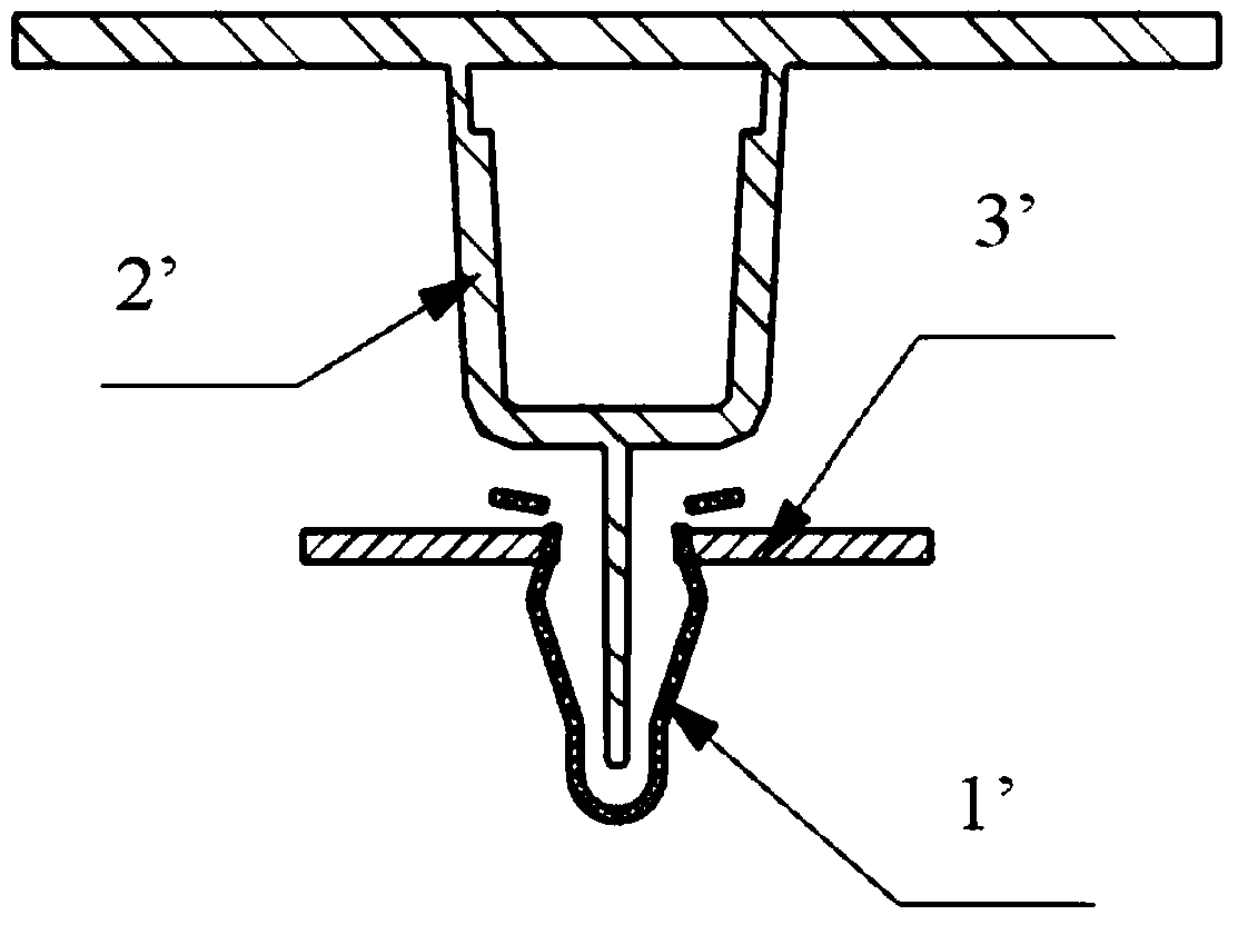 Metal two-side snap joint