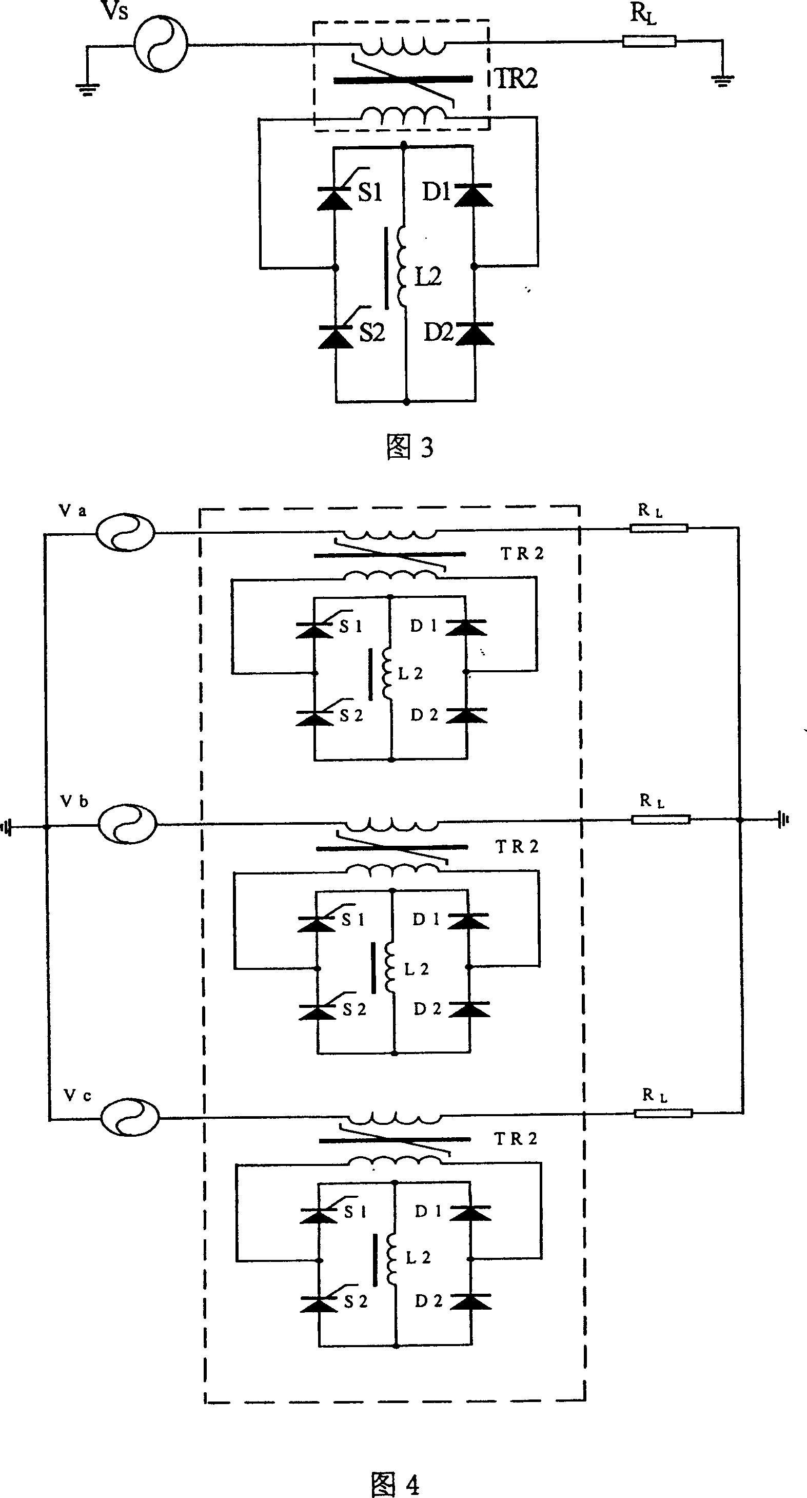 A power electronic type short-circuit fault current limiter