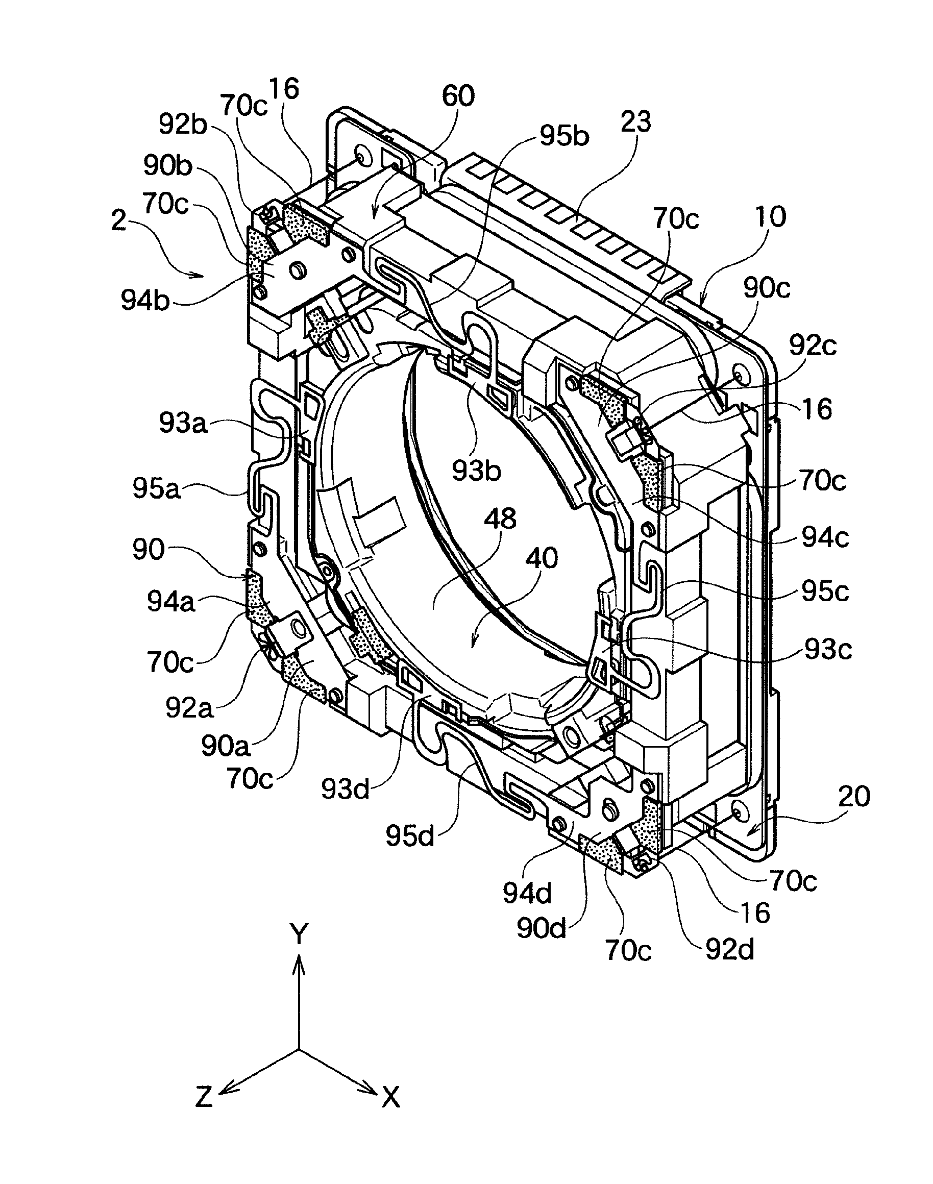 Lens driving device