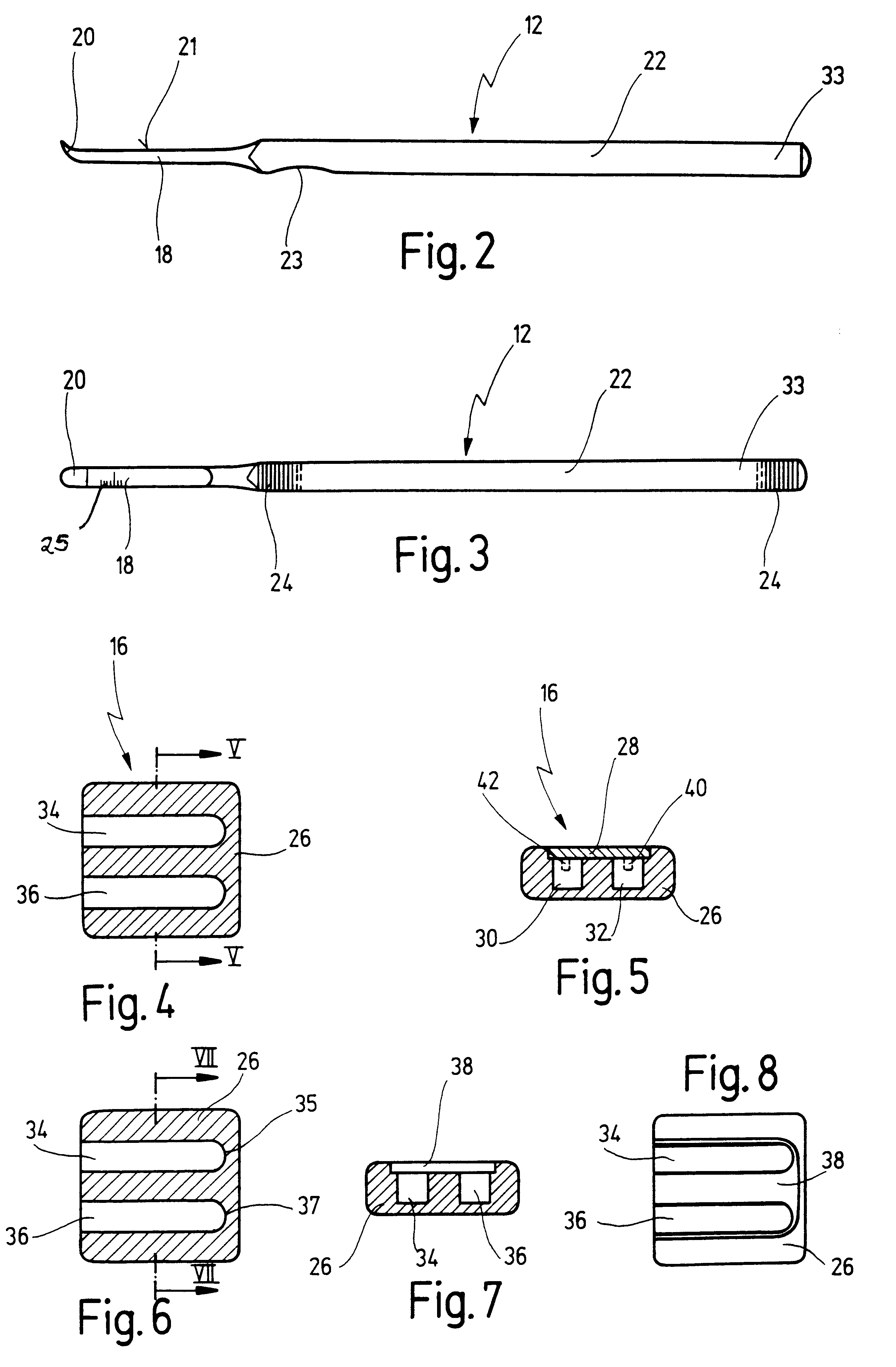 Medical instrument for use in rhinoplasty