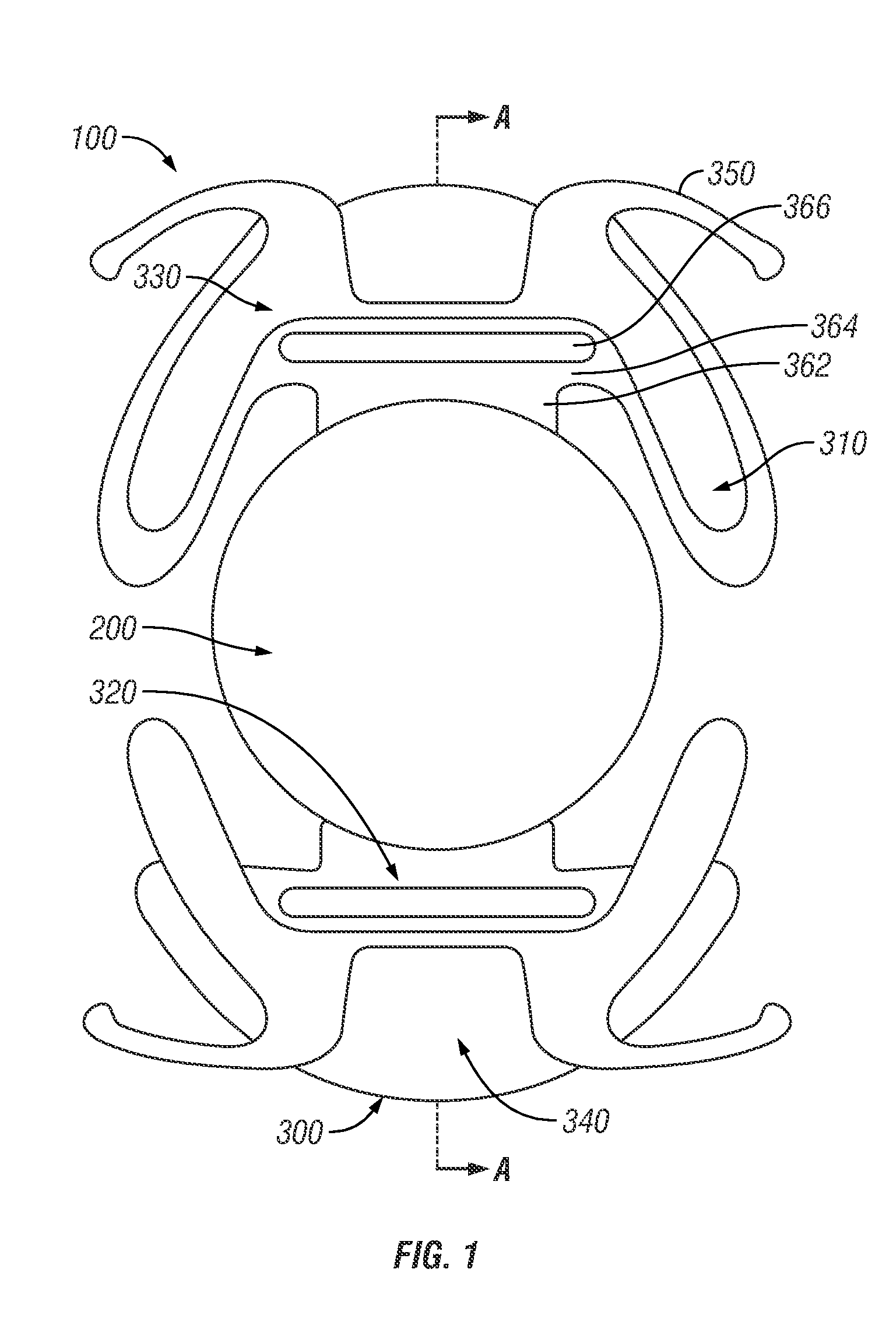 Torsion bar accommodating intraocular lens