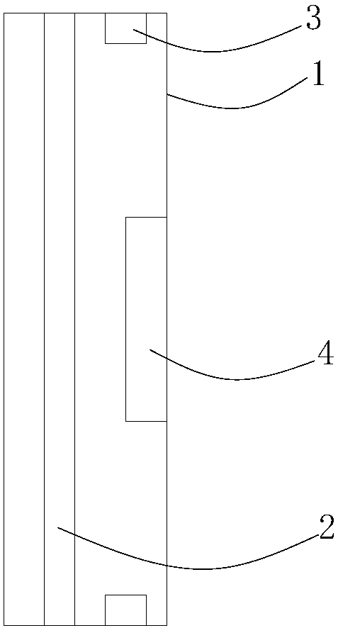 Advertising lamp case comprising diffuse reflection device