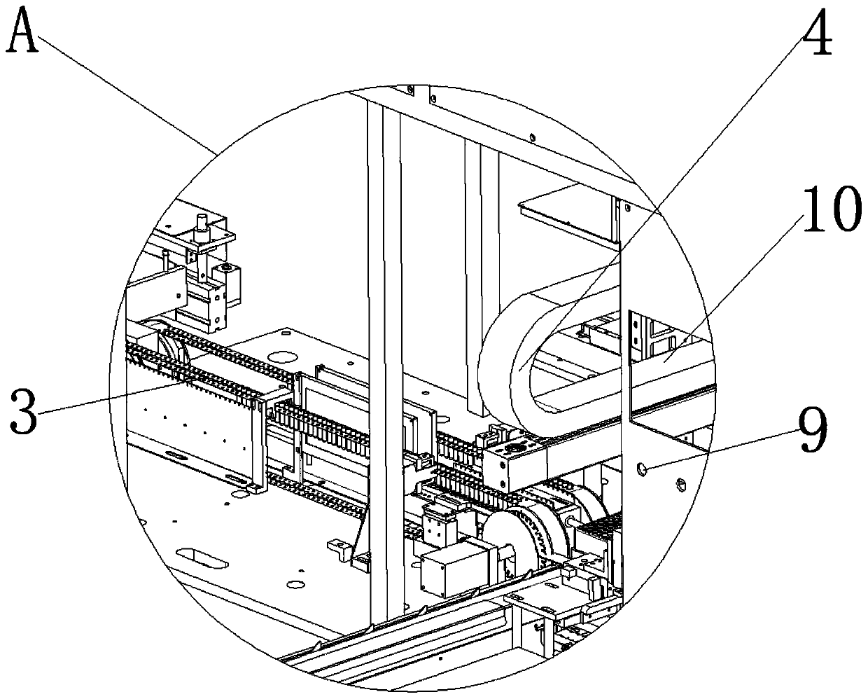 Automatic boxing machine for immune reaction cup