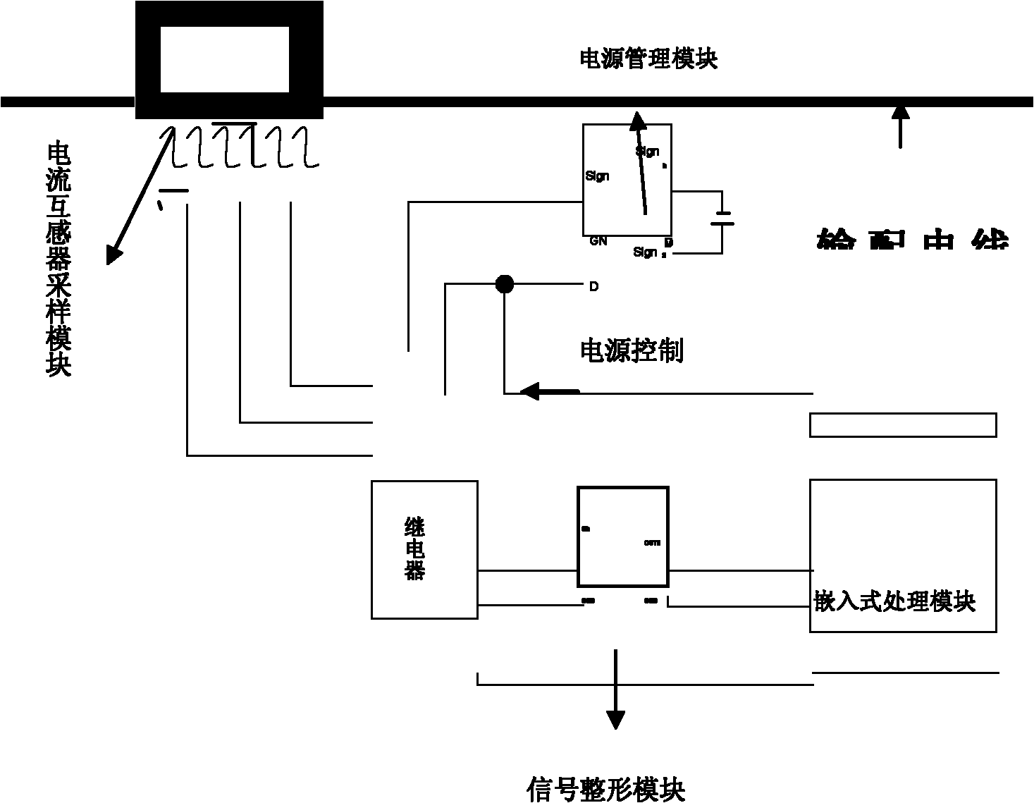 Energy-gaining device adapted to large-scale current changes