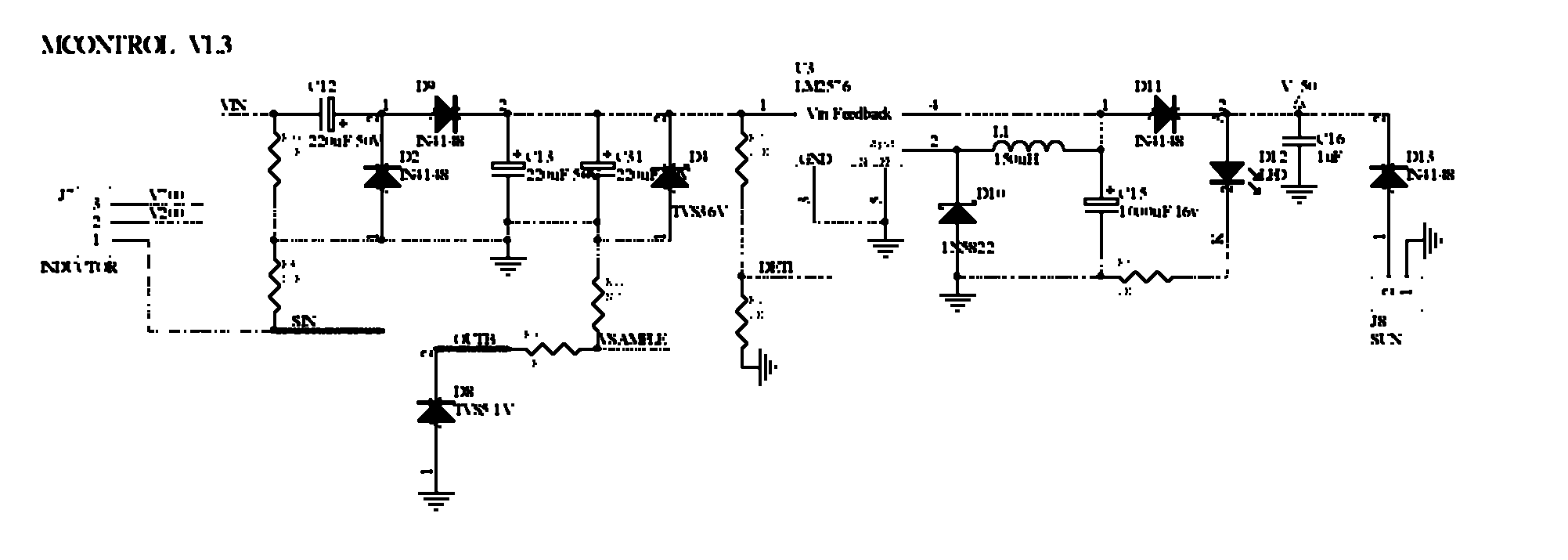 Energy-gaining device adapted to large-scale current changes