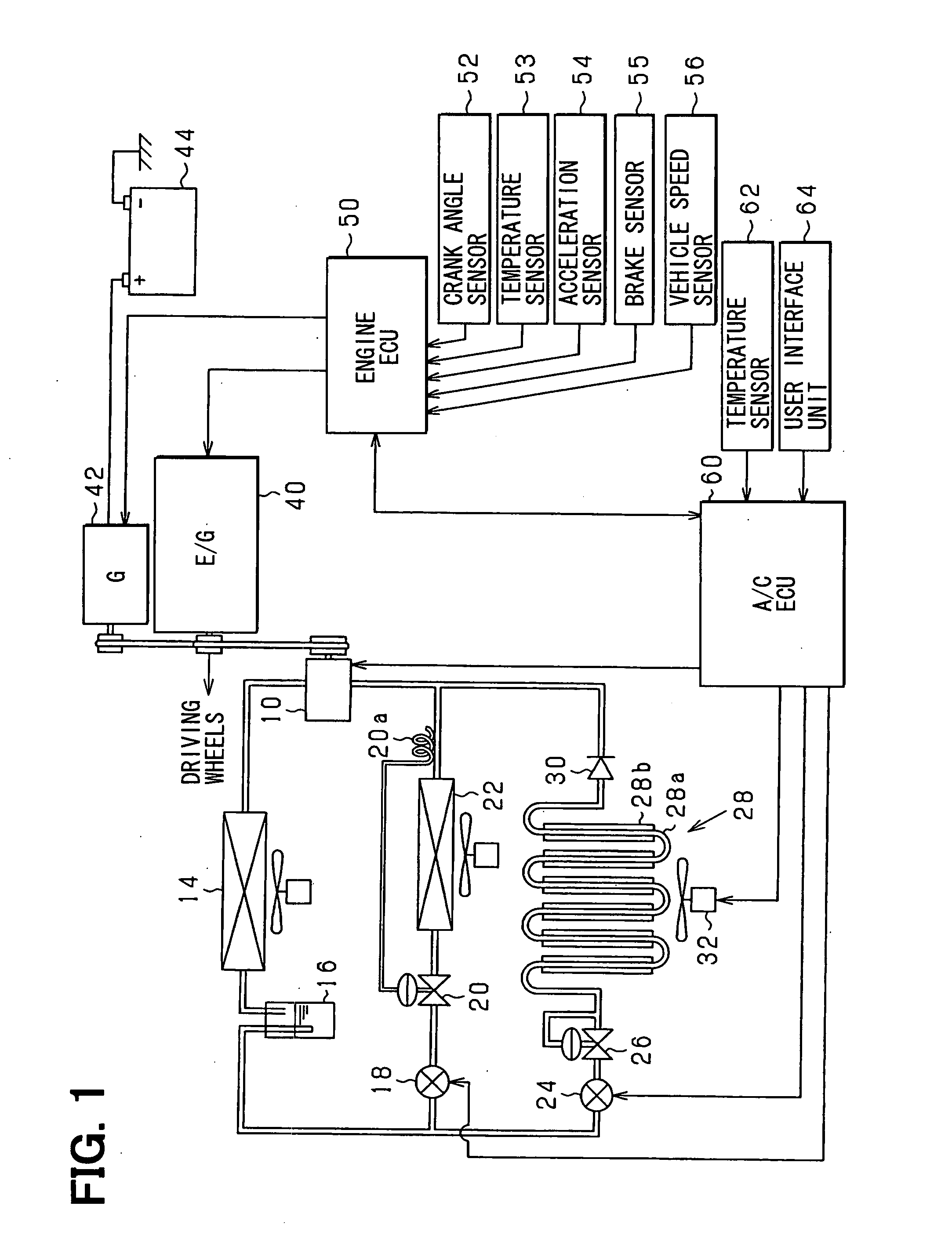 Air-conditioning system for vehicle