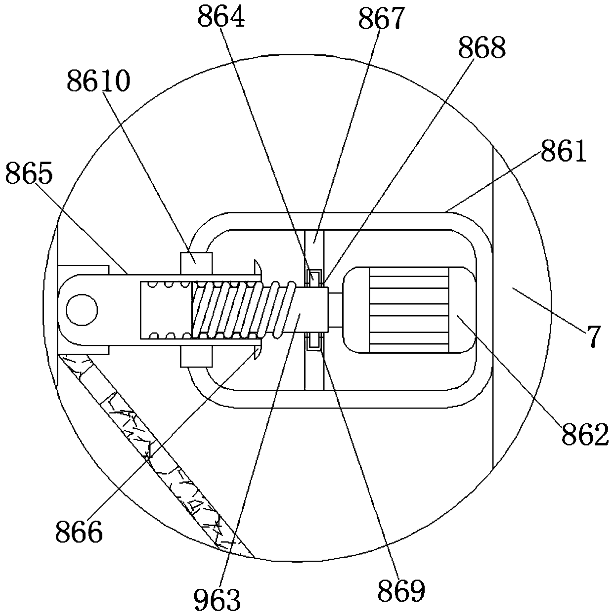 A swing ceiling fan for dormitory based on power adjustment format