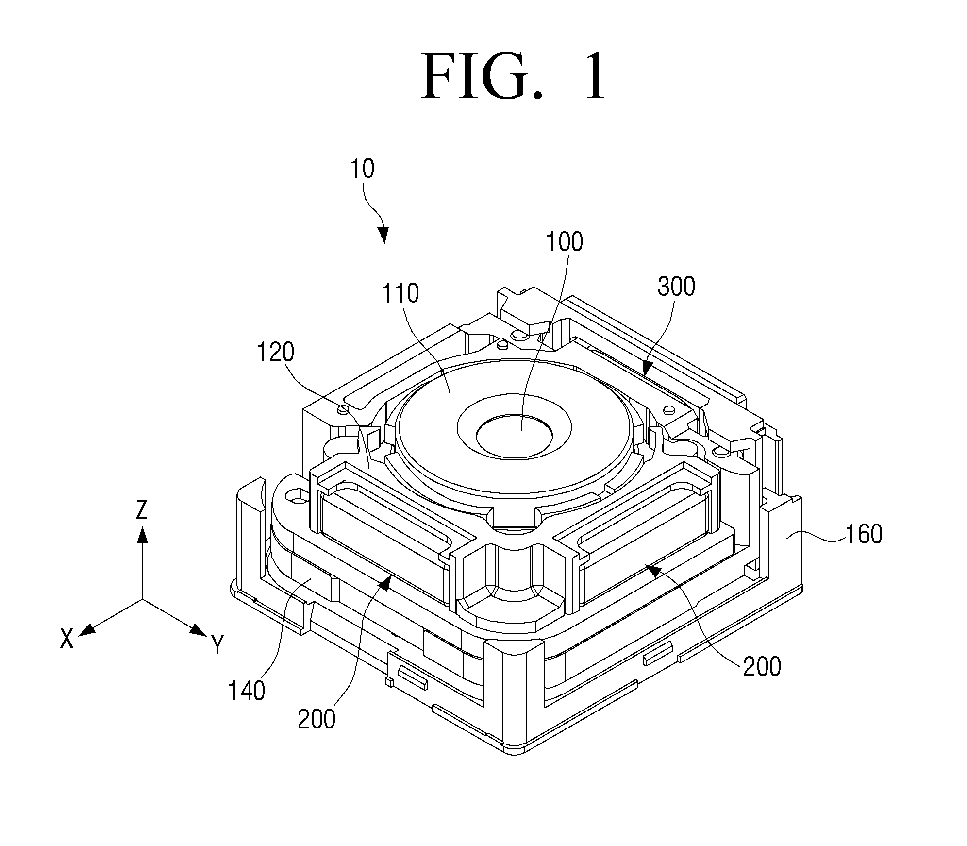 Optical adjusting apparatus