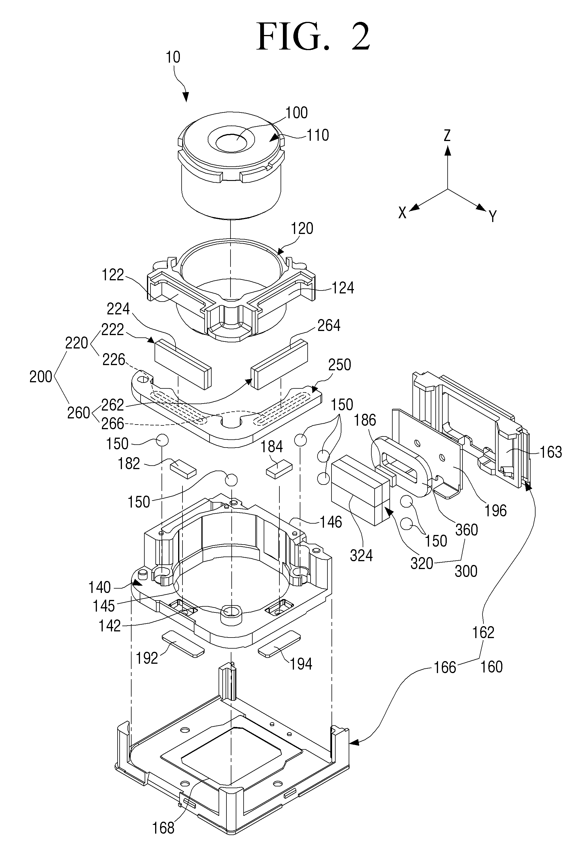 Optical adjusting apparatus