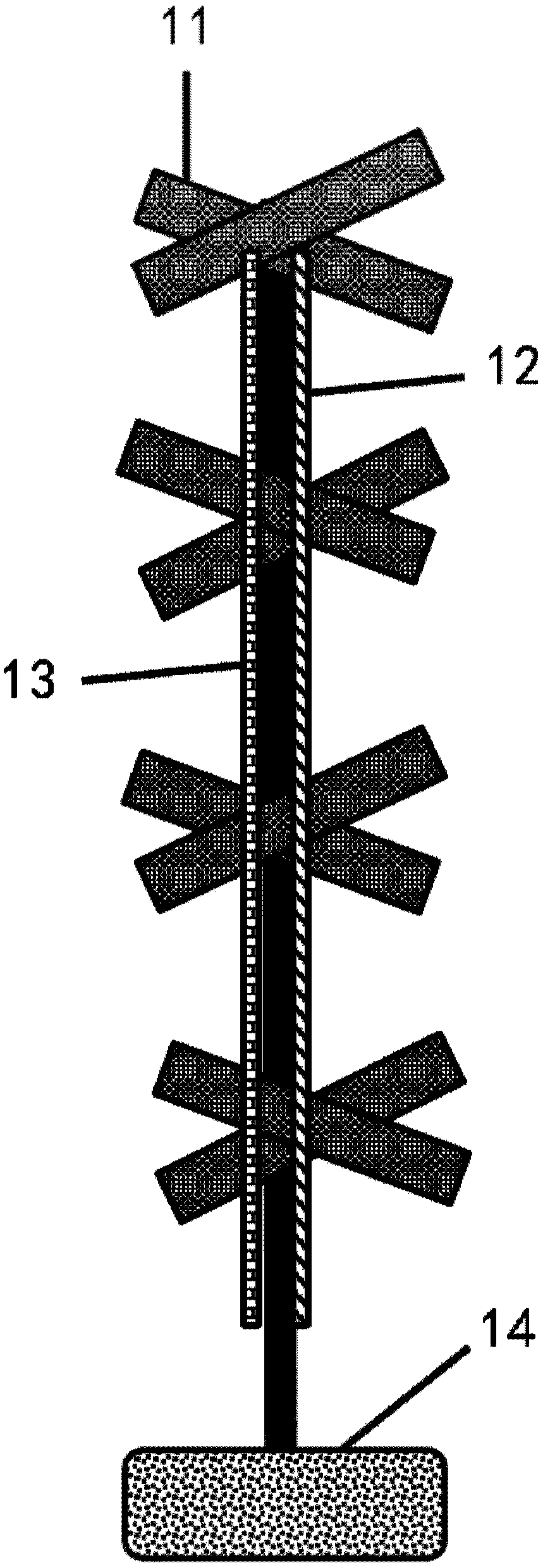 Friction nano-generator based wind power generation integrated system