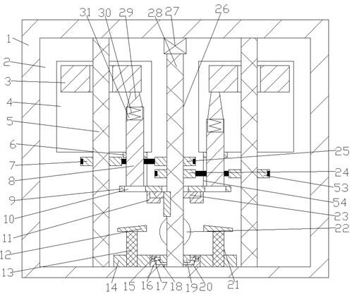 A metal wire processing device