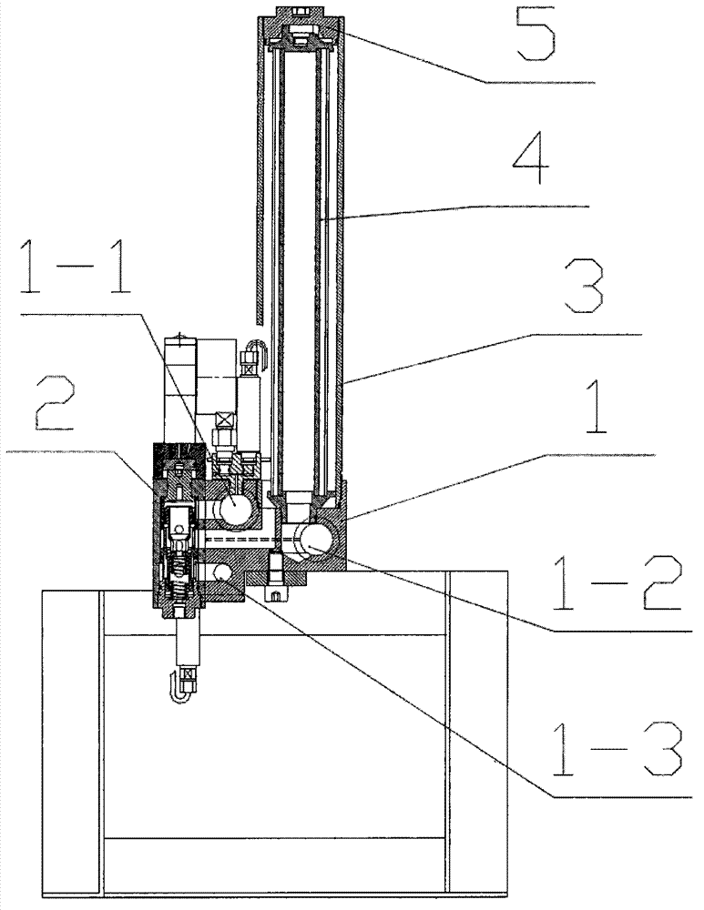 High-pressure filtering station