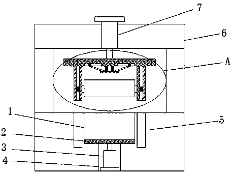 Refrigerator wind cover mold