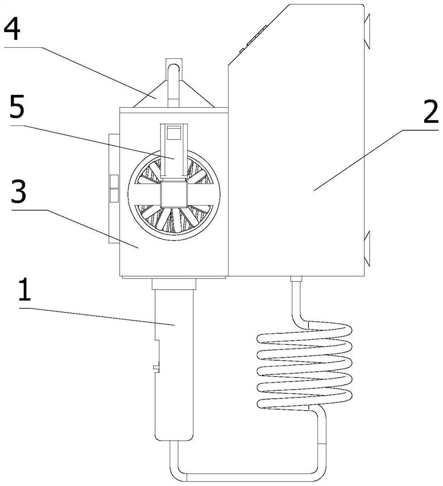 Water pick capable of intelligently identifying spray head