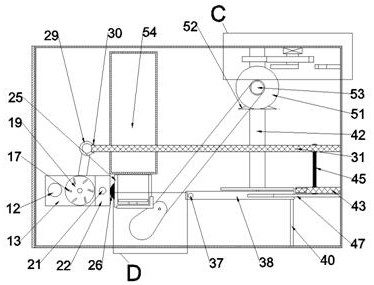 Lawn perforating machine capable of automatically adjusting perforating depth according to soil compactness