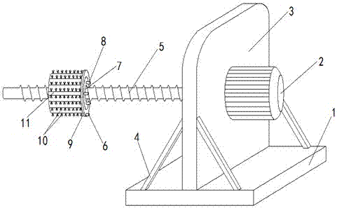 Cleaning device for petrochemical pipeline