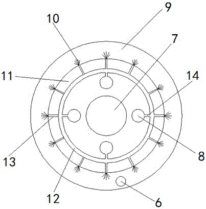 Cleaning device for petrochemical pipeline