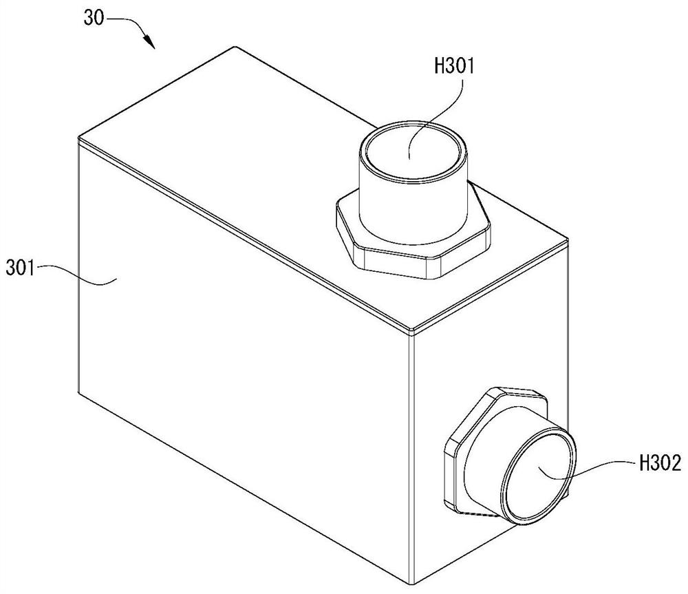 Ventilation device for hospital infectious disease department ward