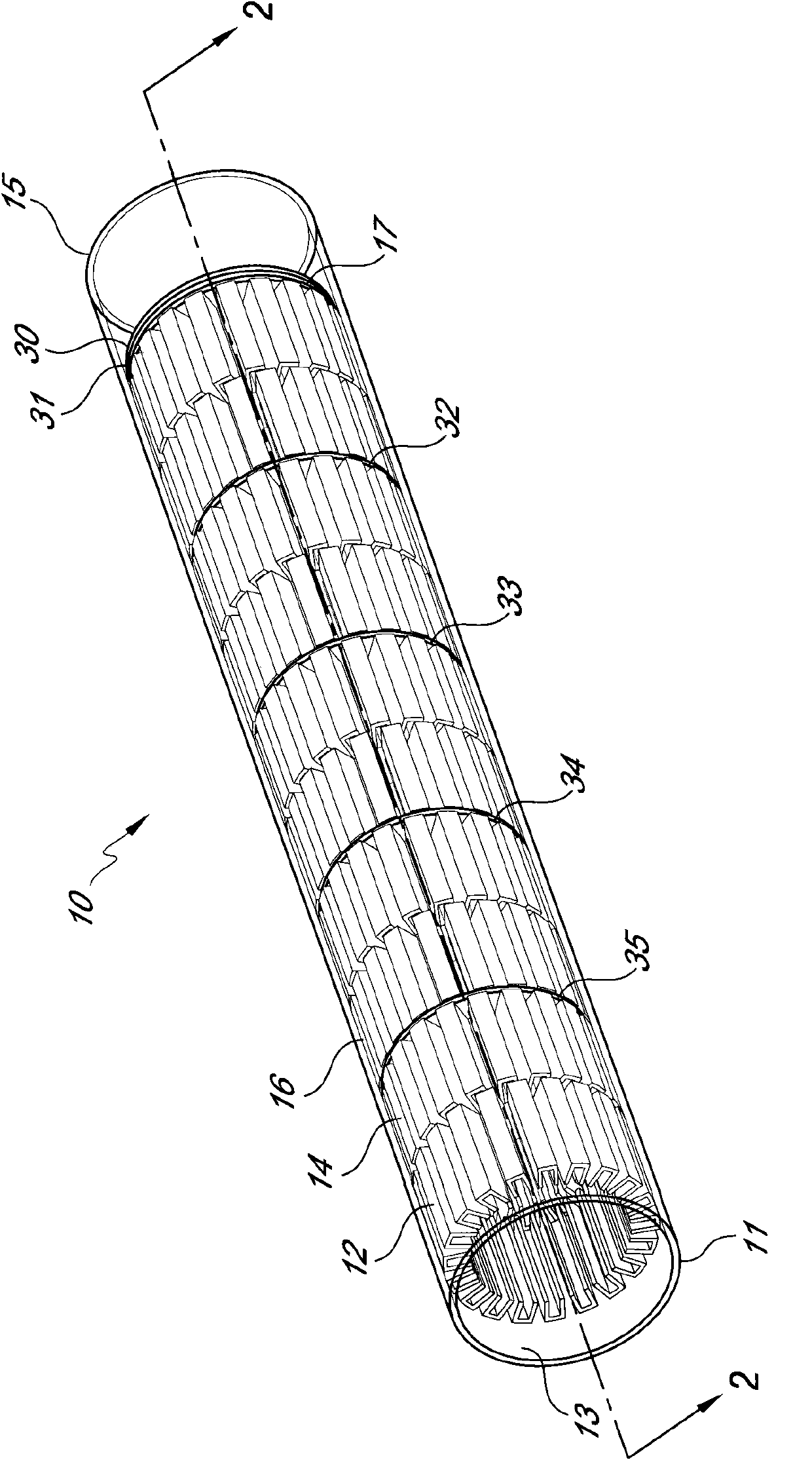 Firetube heat exchanger