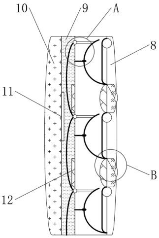 Taekwondo scoring protector auxiliary wearing device and using method thereof