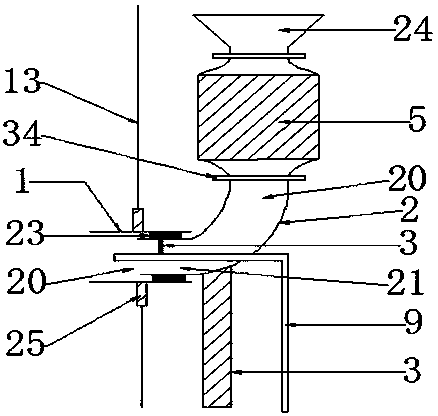 Three-cylinder type vacuum dryer