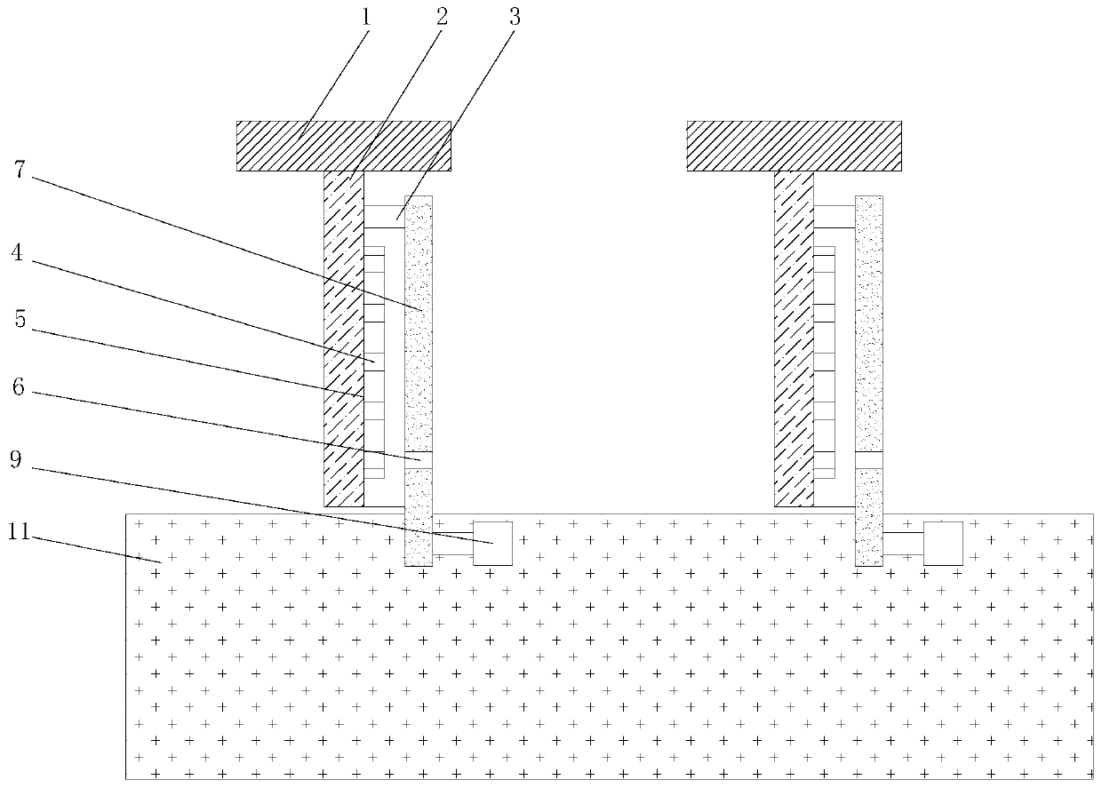 A kind of cable tray which is easy to adjust the installation height