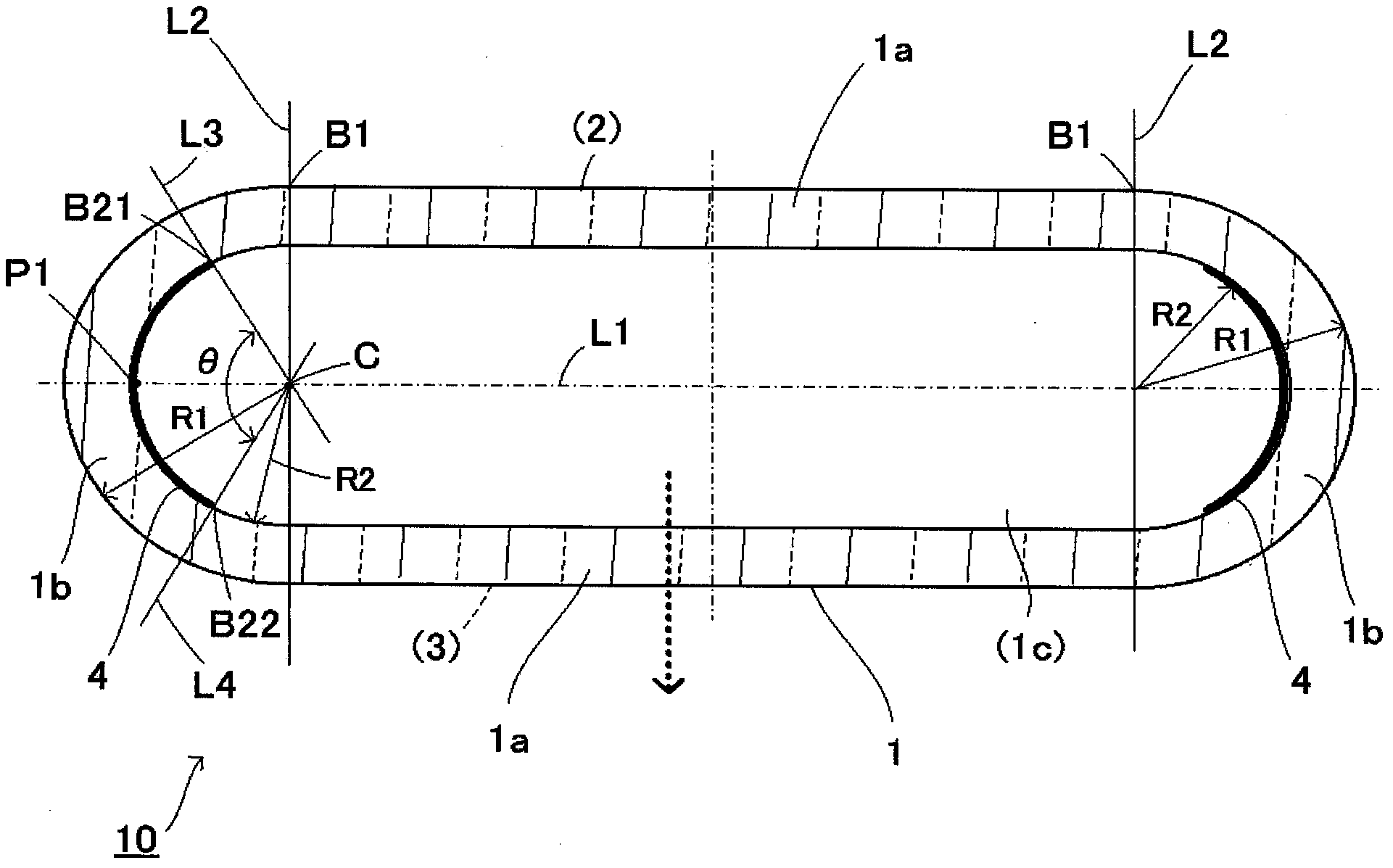 Dielectric barrier discharge lamp