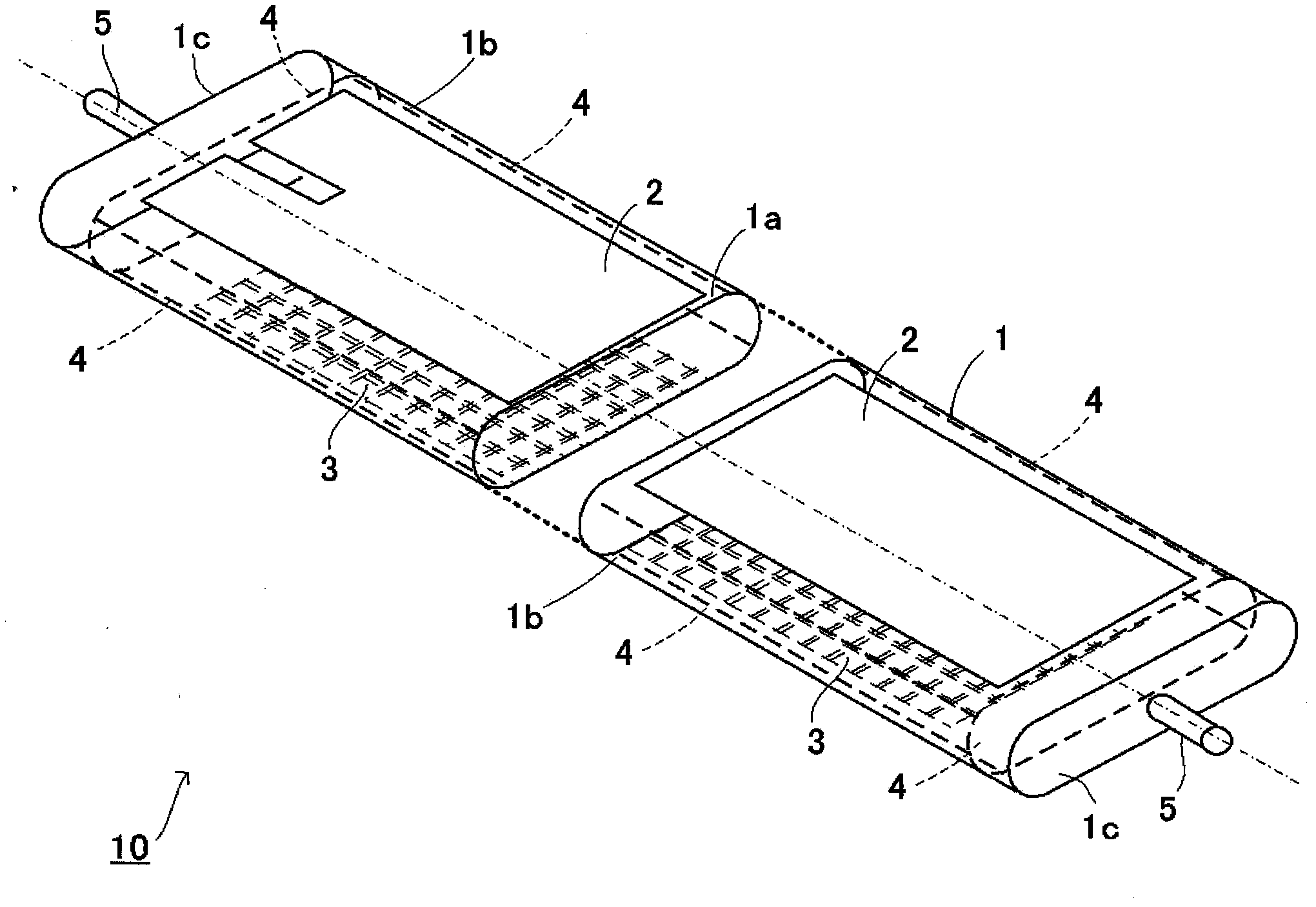 Dielectric barrier discharge lamp