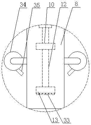 Water-washing device for blanket