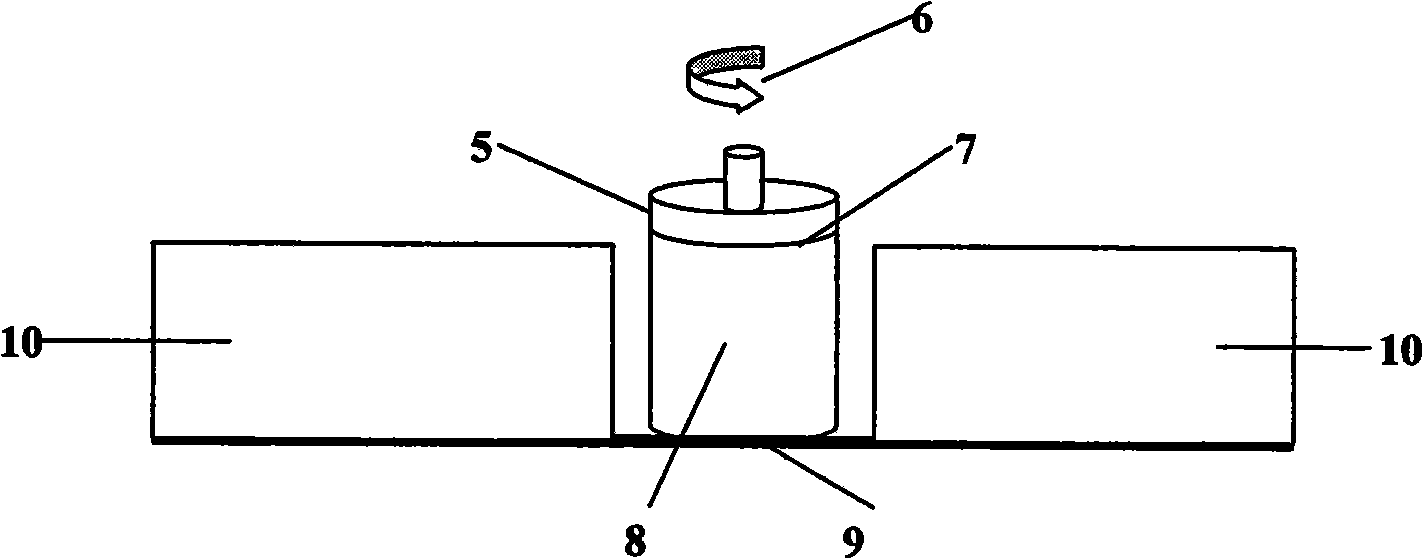 Road surface interlayer cementing shearing strength test method