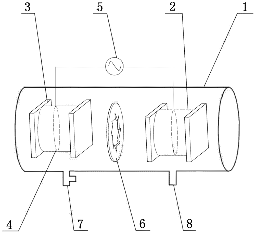 A device and method for generating a rotating hexagonal plasmonic photonic crystal