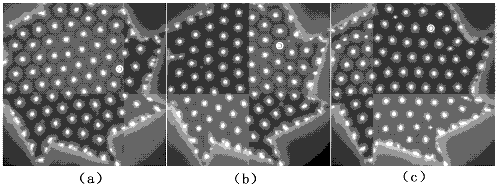 A device and method for generating a rotating hexagonal plasmonic photonic crystal