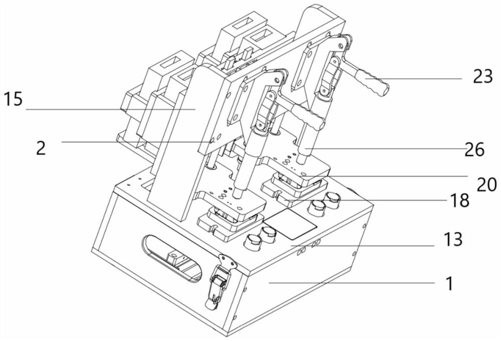 Device and method for testing PCBAof smart watch