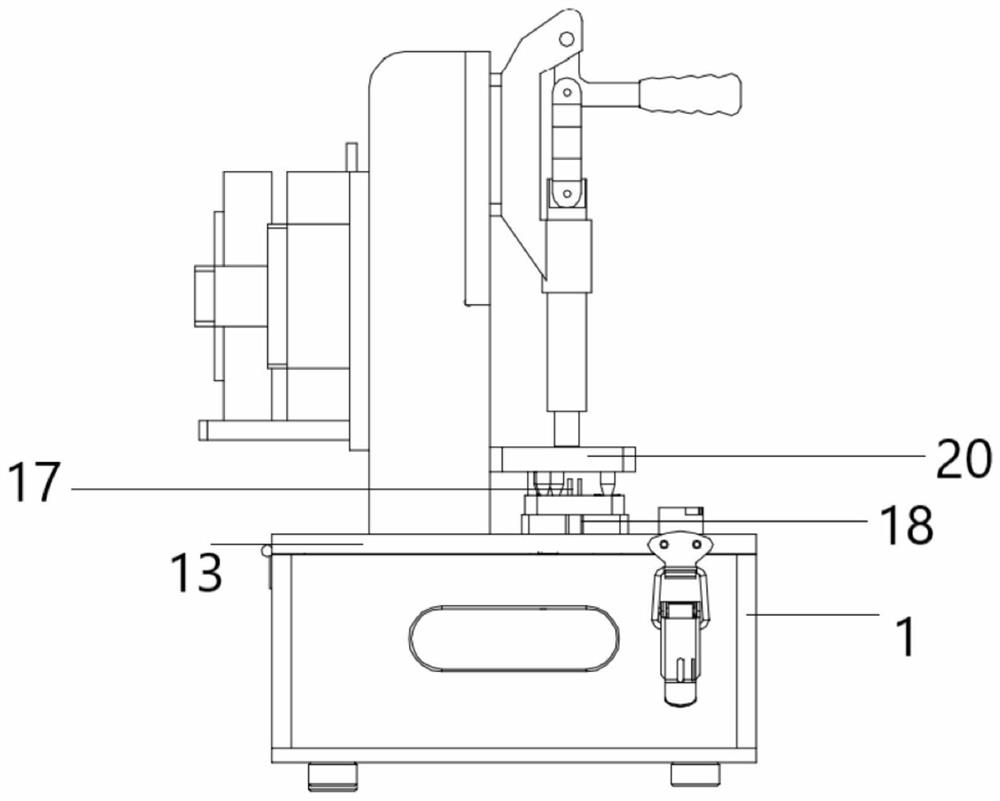 Device and method for testing PCBAof smart watch