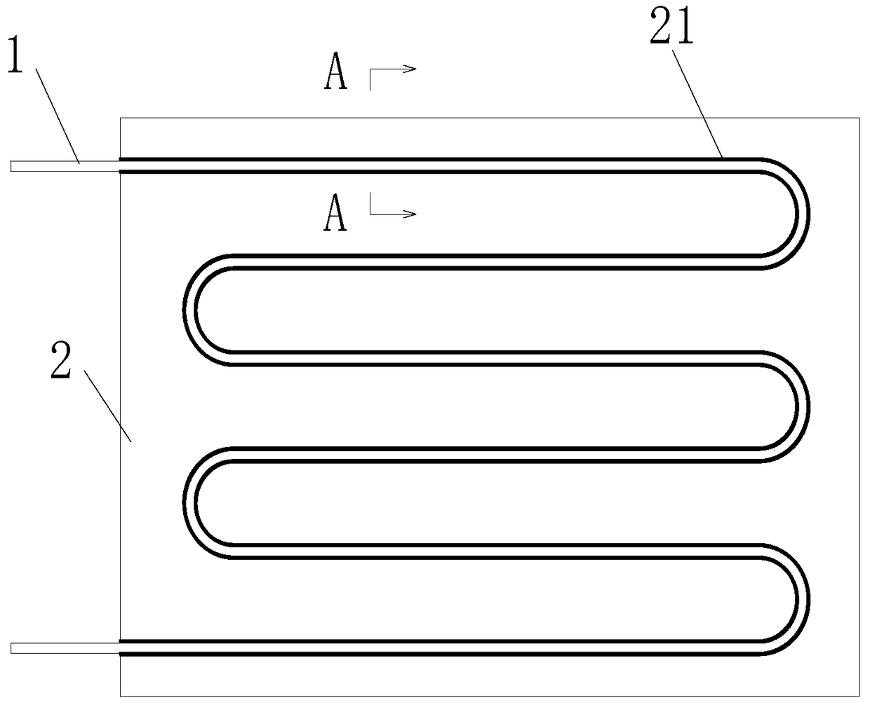 Plate-tube composite heat exchange fin and manufacturing method thereof