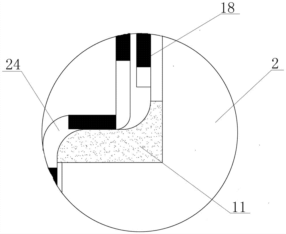 Basement water-proof structure and construction method for basement outer wall water-proof structure thereof