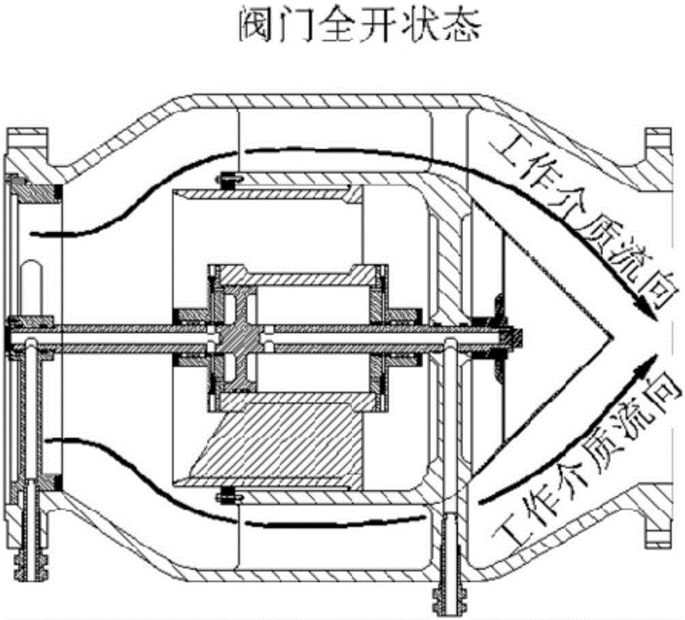 Air pressure type rapid switching valve