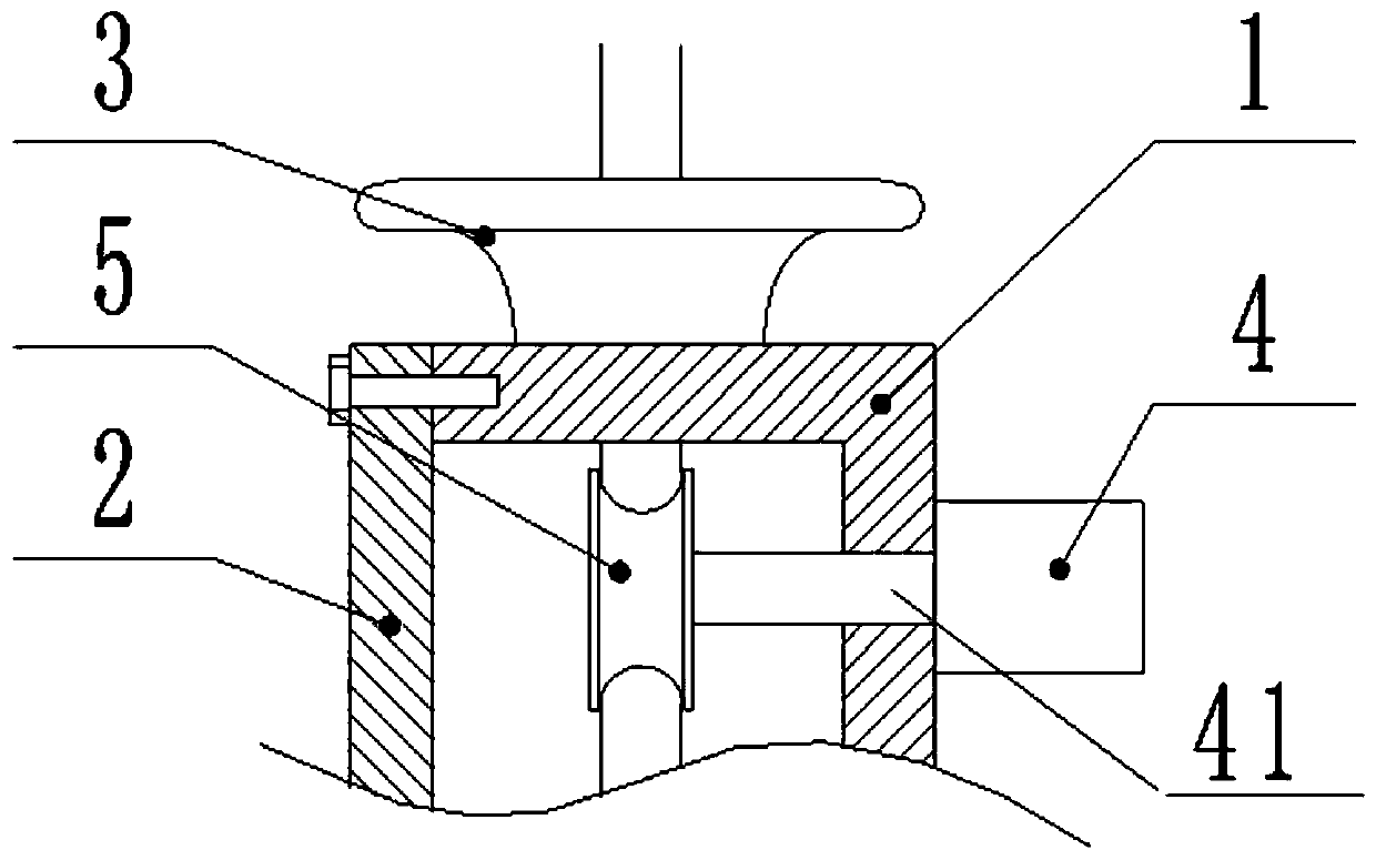 Wire extruding device for 3D printing machine