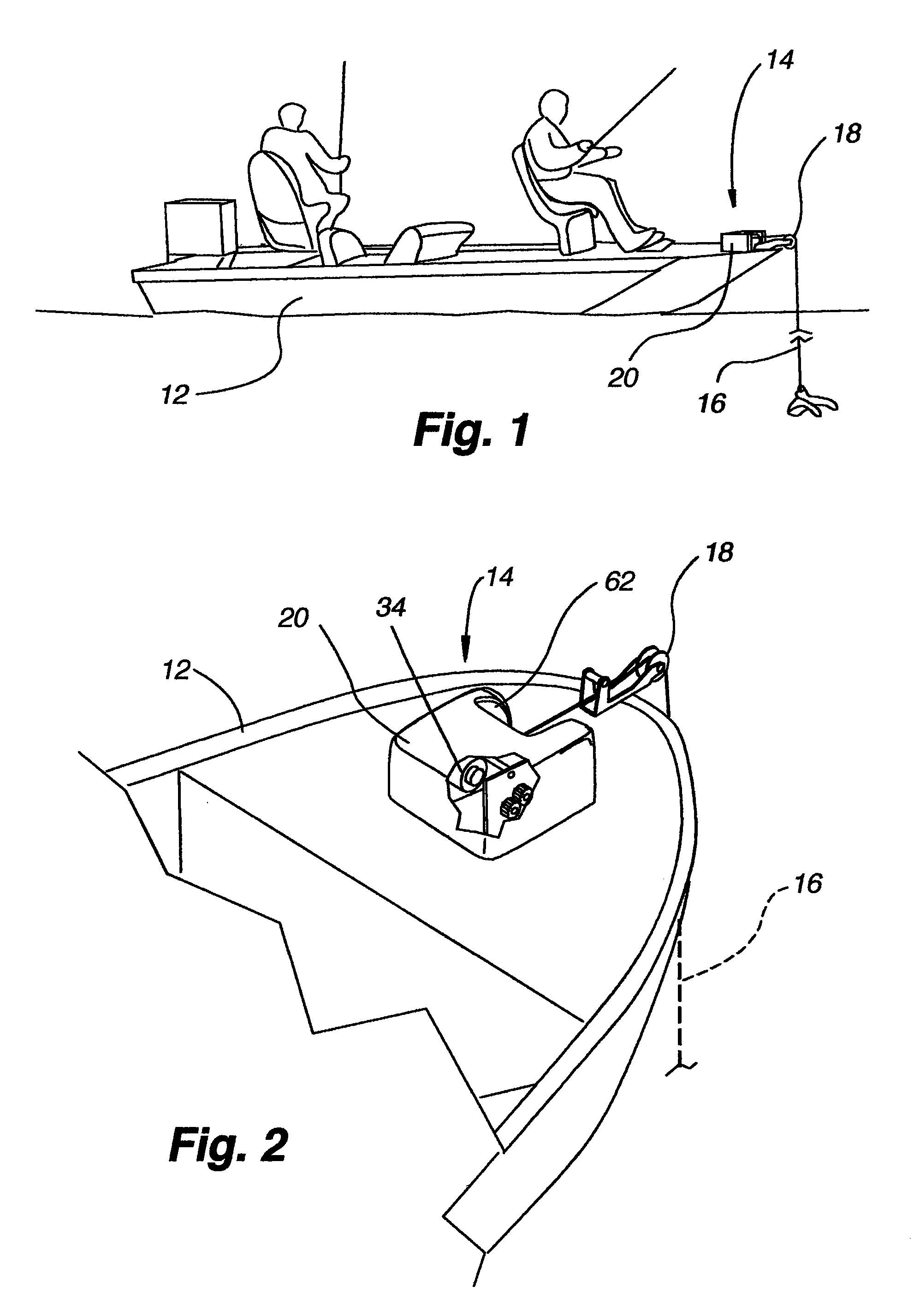 Freefall windlass with governor